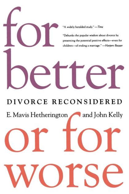 For Better or for Worse Divorce Reconsidered Ebook Epub